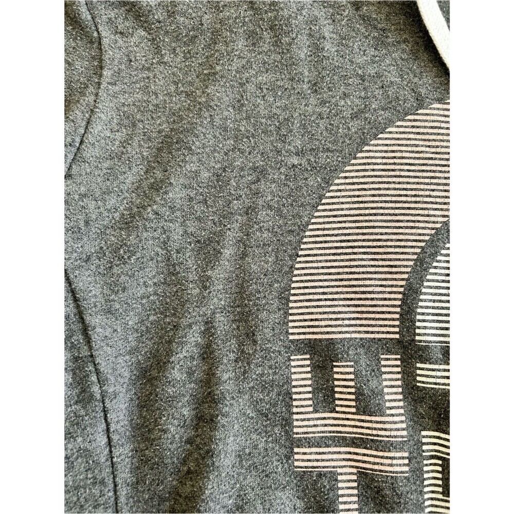 North Face Women's Gray Sweatshirt Hoodie in Size M Athleisure Streetwear - Picture 5 of 5